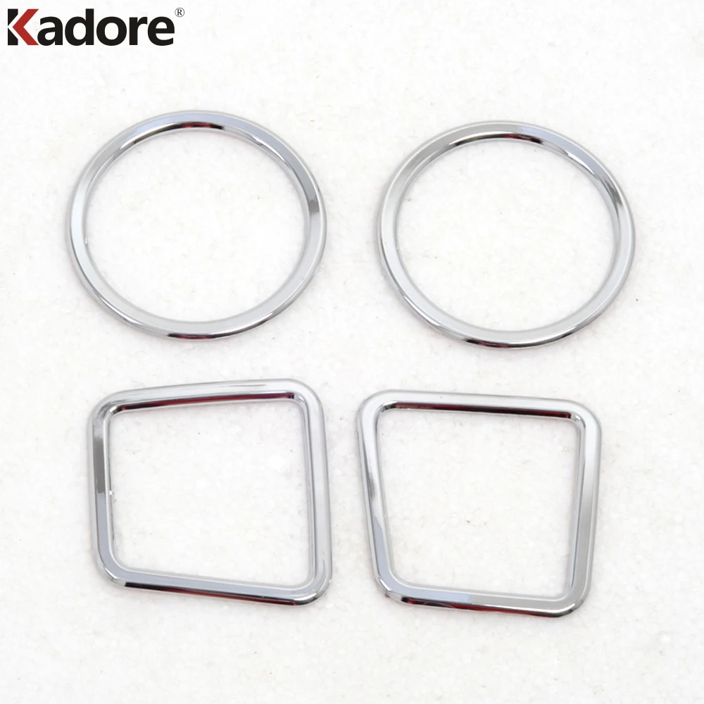 4 шт. хромированные аксессуары для салона автомобиля Jeep Compass 2011 2012 2013 2014 2015 |