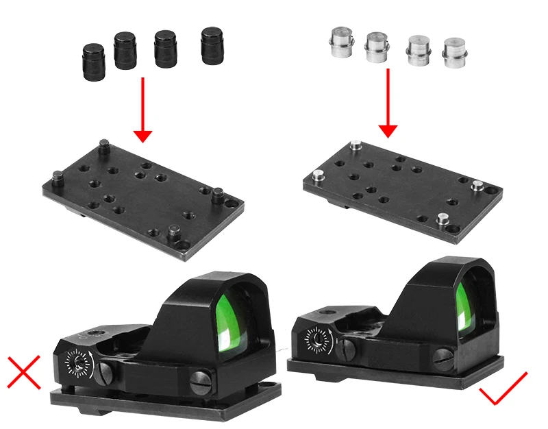 MARCOOL оптика 3MOA Red Dot прицел коллиматор винтовка рефлекторный прицел с вихревой оригинальное качество
