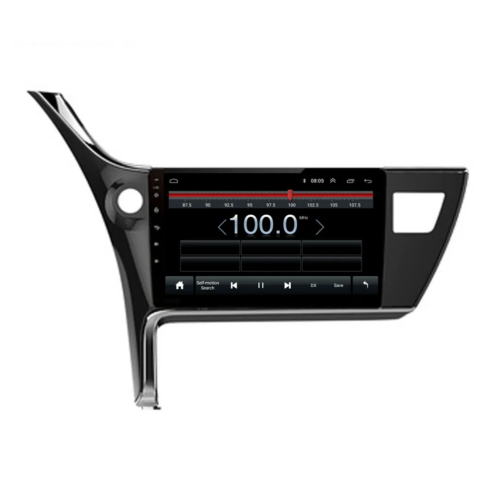 R Way Android автомобильный Dvd Gps мультимедийный плеер для Toyota Corolla 2017 2018 2019 2G + 32G 10 1