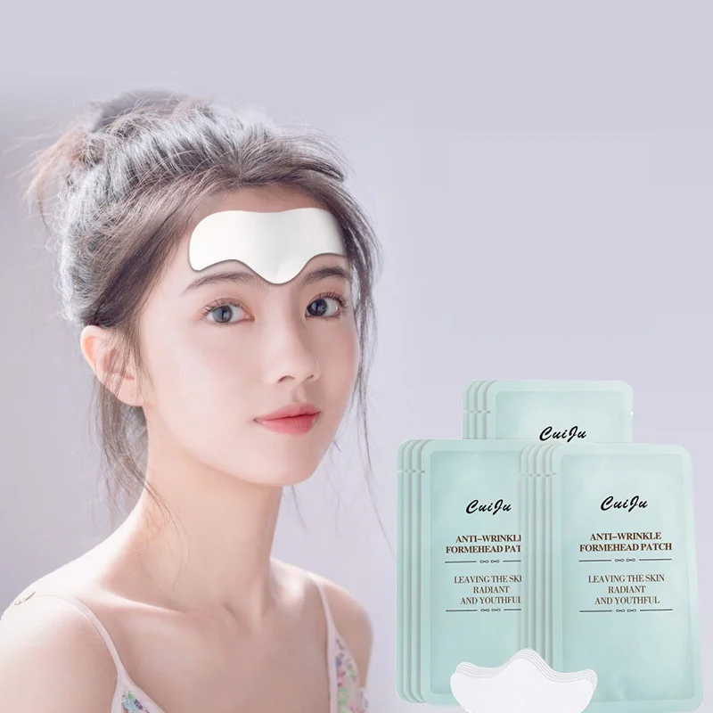Наклейки на лоб холодного компресса маска против морщин для сна патч мыши линия