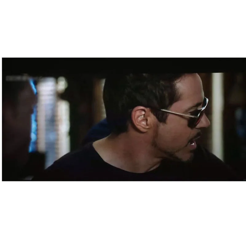Мужские солнцезащитные очки в стиле стимпанк Tony Stark Iron Man Matsuda Ретро стиль lunette