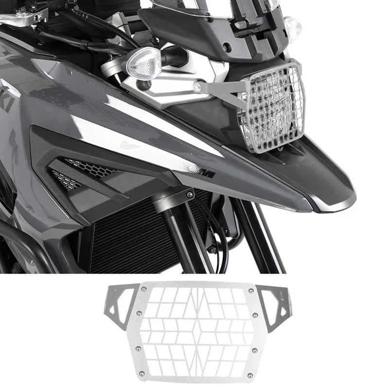 

Motorcycle Headlight Protection Cover Headlight Grille Protection Net Cover for Suzuki V-STROM DL1050 2019 2020 2021