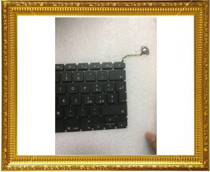 Клавиатура для ноутбука 15 4 дюйма A1286 клавиатура Macbook Pro дюймов итальянская IT ITA 2009