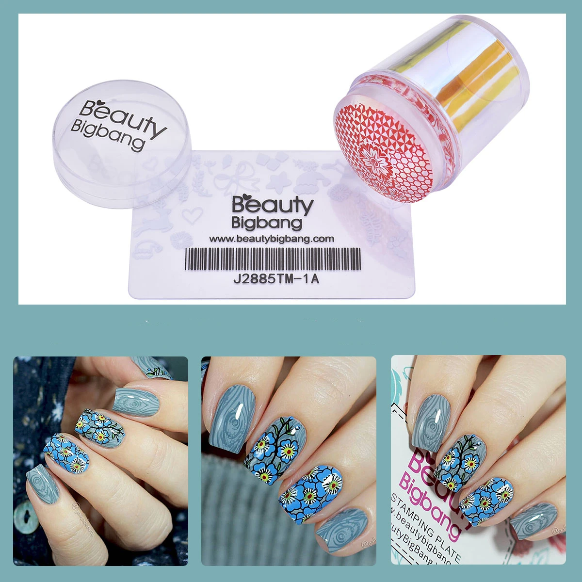 BEAUTYBIGBANG пластины для штамповки ногтей прозрачная гелиевая матрица штамповки полировки Starter полный комплект для дизайна ногтей маникюрные инструменты