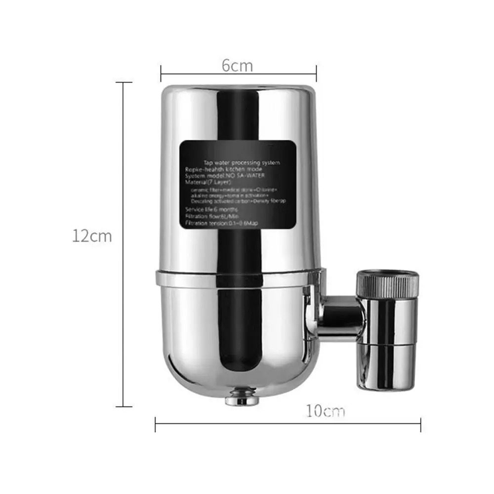 

Tap Water Purifier Household Kitchen Faucet Water Purifier Water Filter Remove Water Contaminants Filtro For Kitchen