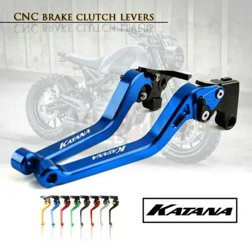 

Мотоциклетные Регулируемые рычаги тормозной муфты, CNC Алюминиевые Длинные рычаги тормозной муфты для SUZUKI 600/750 KATANA 1998-2006