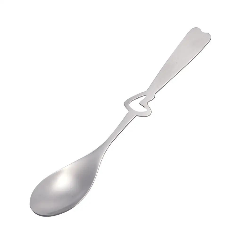 2 шт. столовый набор из вилок ложка в форме сердца d выдолбленной формы посуды