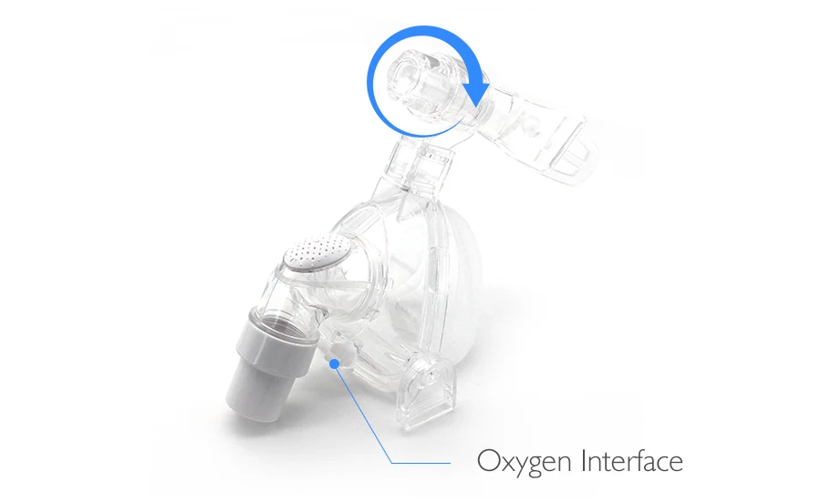 Idunmed CPAP маска NM5 носовая маска с регулируемыми ремешками головной убор дыхательная маска для апноэ сна носовая маска против храпа лечение