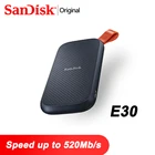 SanDisk HD портативный SSD 1 ТБ внешний жесткий диск 480 ГБ перьевой Накопитель SSD жесткий диск Портативный SSD 2 ТБ Drive E30 внешний для ноутбука