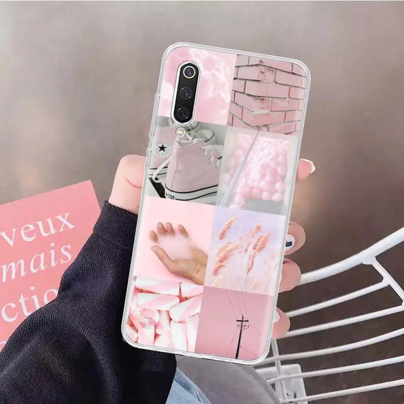 Aesthetic Collage Cute Abstract Art Soft Phone Case For Xiaomi Redmi Note 10 10S 9 9S 8 7 8T 11S 11T 11 Pro 9A 9T 9C 8A 7A Shell