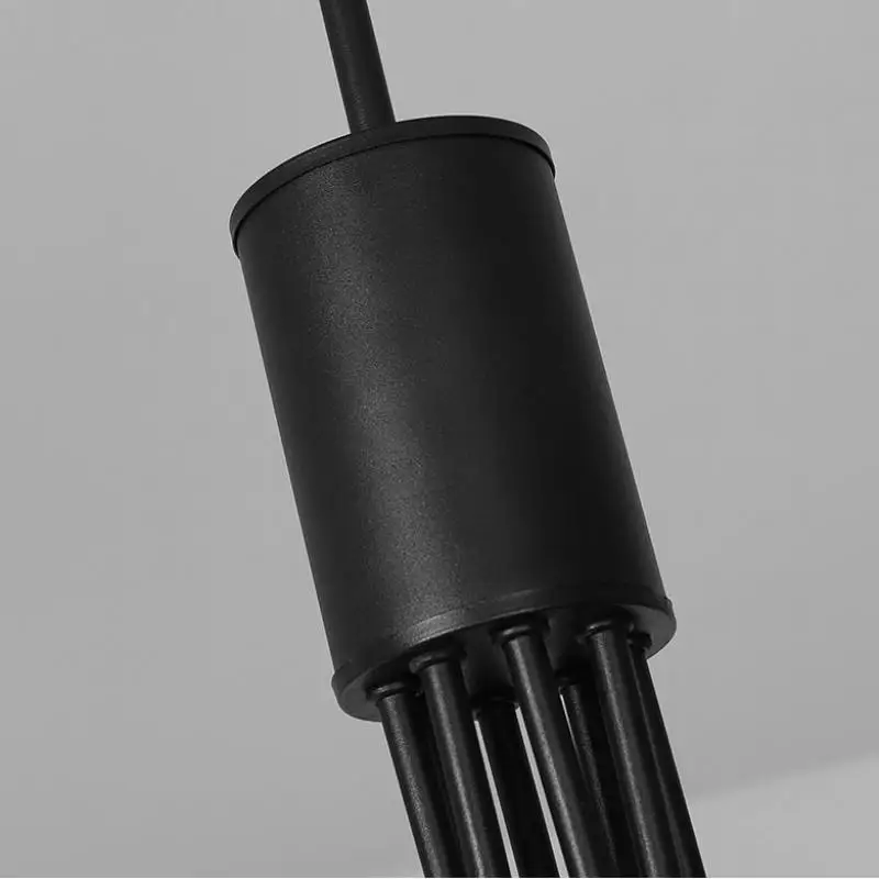 Скандинавская люстра в старинном стиле освещение 110 В/220 В E14 черные люстры из