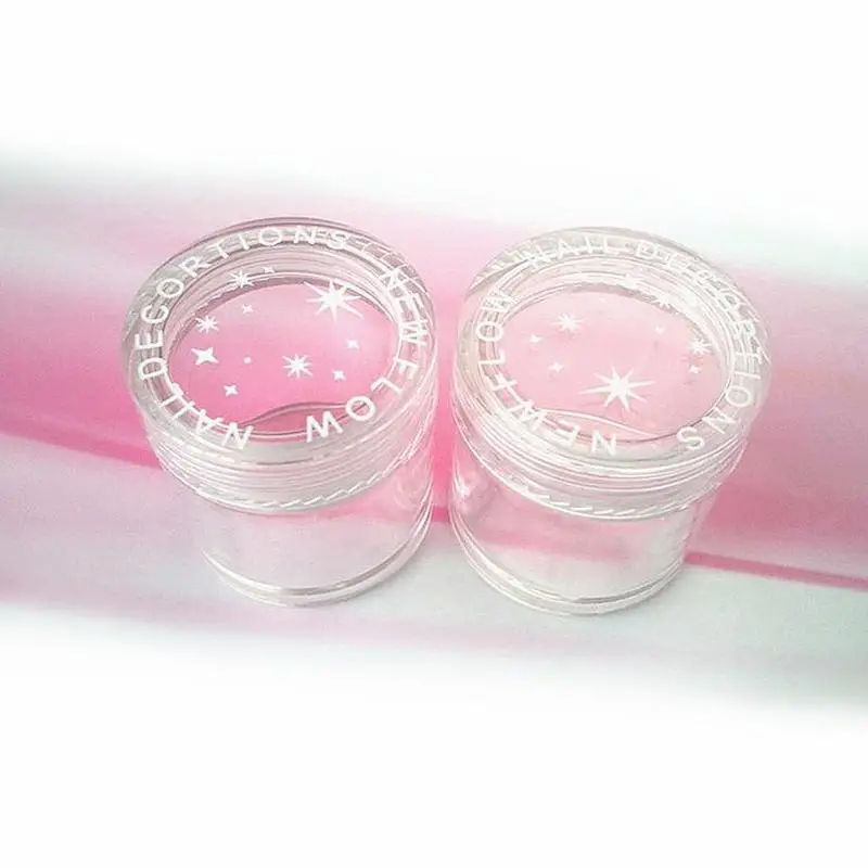 1 шт. 10 г пустая Косметическая банка контейнер для дизайна ногтей блестящая