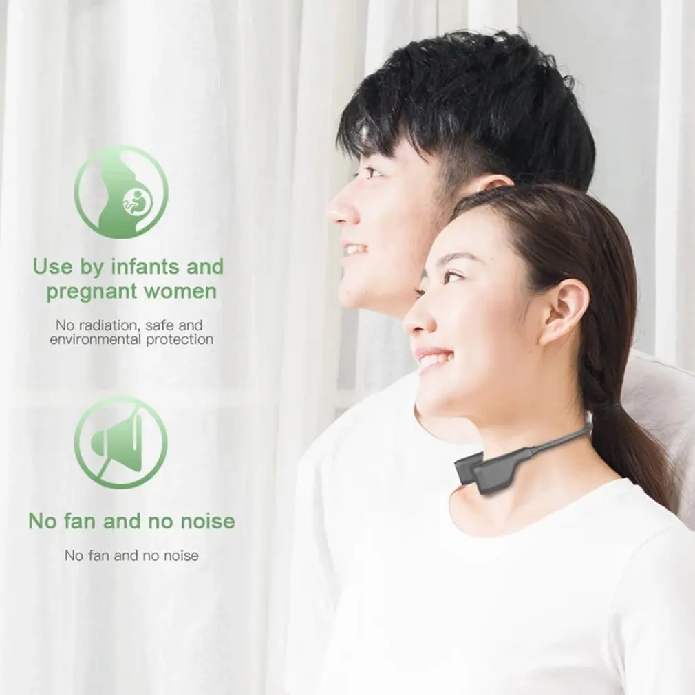 

Neck Hanging Anion Air Purifier Wearable Necklace Negative Lons Generator Portable Purifying Car Air Lonizer Freshener