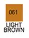 Light Brown 1 шт. Япония Zig Kuretake RB-6000AT чистый цвет настоящая кисть мягкий наконечник для комиксы рисунок акварельные ручки 90 цветов на выбор - Цвет: Light Brown