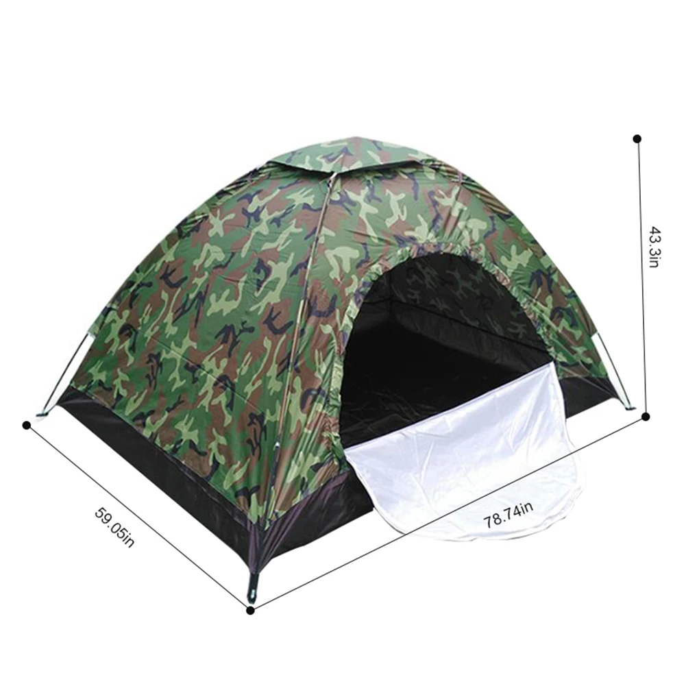 

Camouflage Waterproof Portable Automatic Up Beach Tent Sunscreen Rainproof Foldable Outdoor Camping Hiking Hunting Shelter Tent