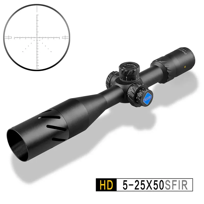 Тактические охотничьи прицелы Discovery HD 5-25X50 SFIR оптика для стрельбы на дальние