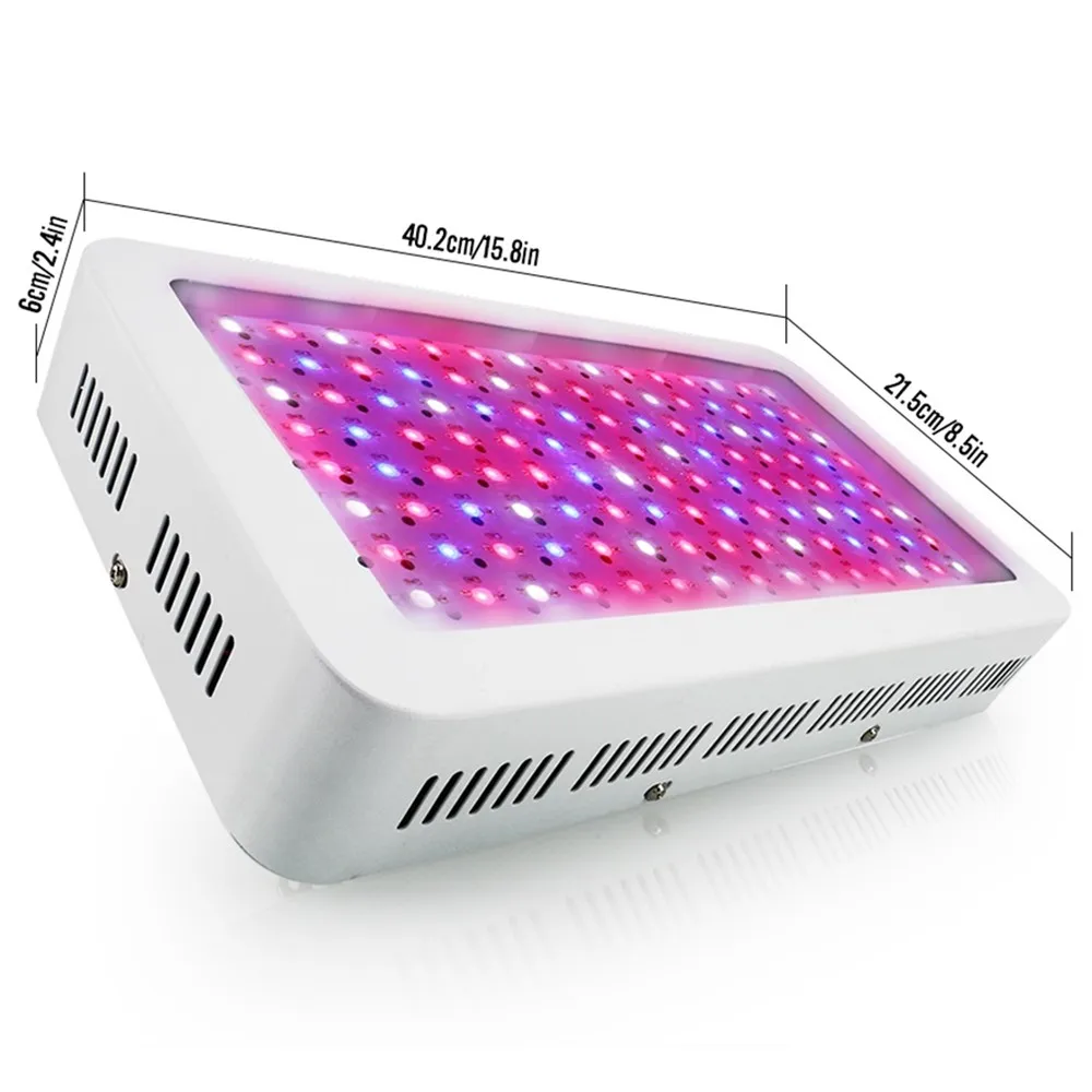 1200 Вт полный спектр 120 светодиодных ламп для выращивания растений в теплицах