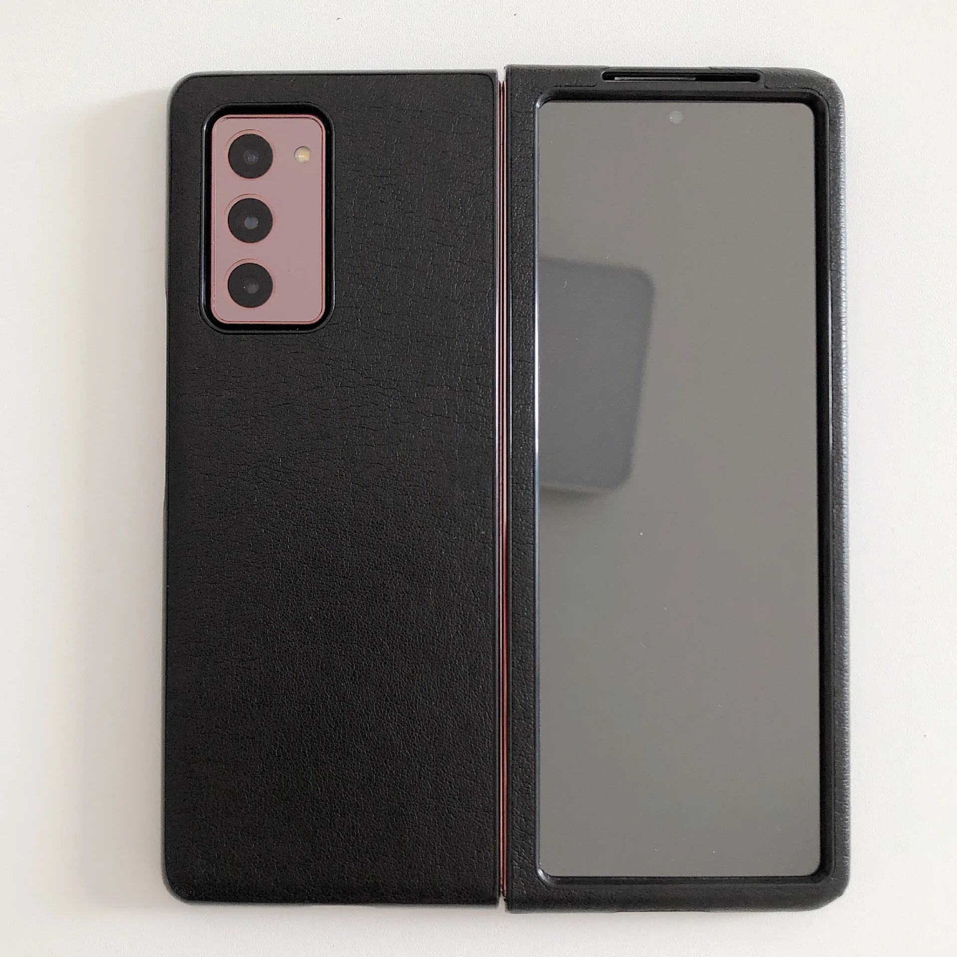 for samsung galaxy z fold 2 5g phone case vegan material shockproof cover for galaxy z fold 2 folding ultra thin phone case free global shipping