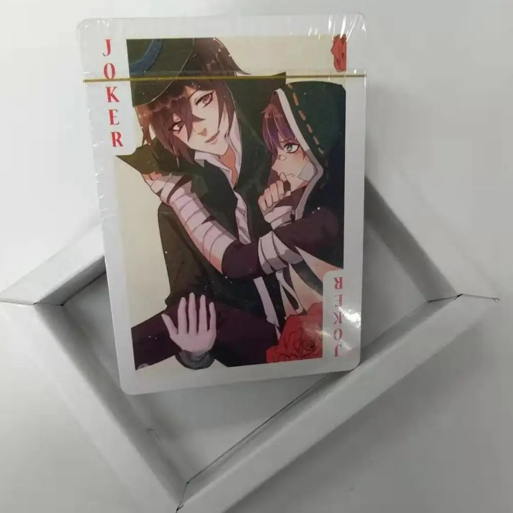 Карты для покера с V-образным вырезом 54 шт. | Канцтовары офиса и дома