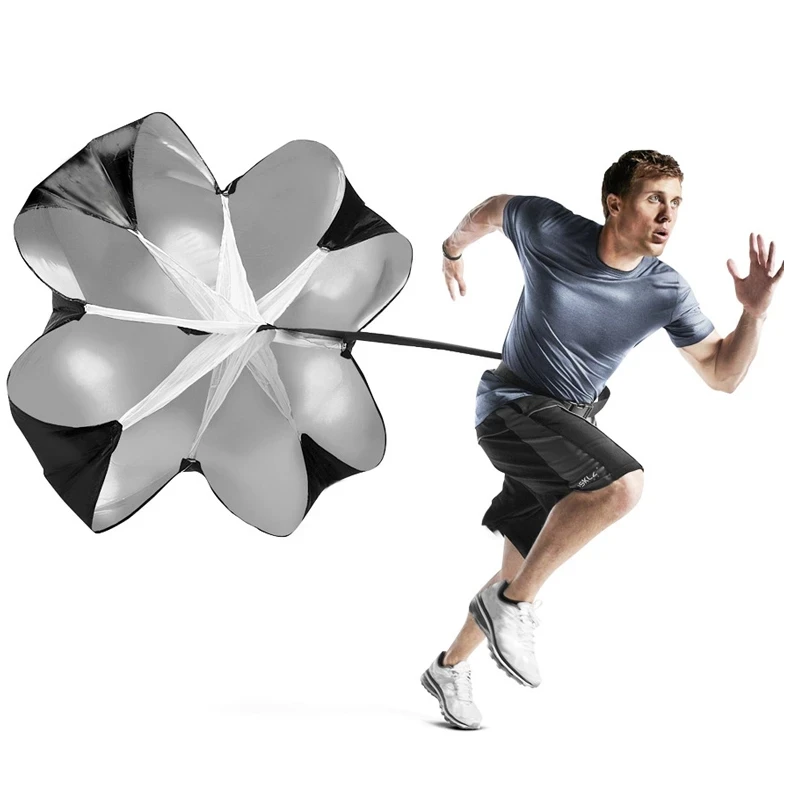 

Running Speed Chute Resistance Parachute 56 inch Running Umbrella Training Sprint Power Soccer Trainer for Runner Training props