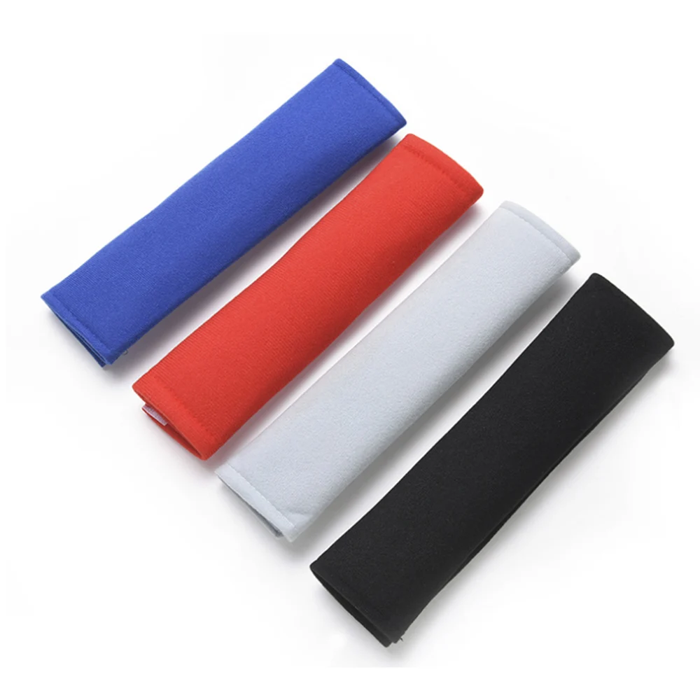 Чехлы на автомобильный ремень безопасности мягкие бархатные плечевые накладки