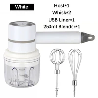 multifunction egg beater electric usb charging handheld whisk butter stirring powerful food blender mixer 304 stainless steel