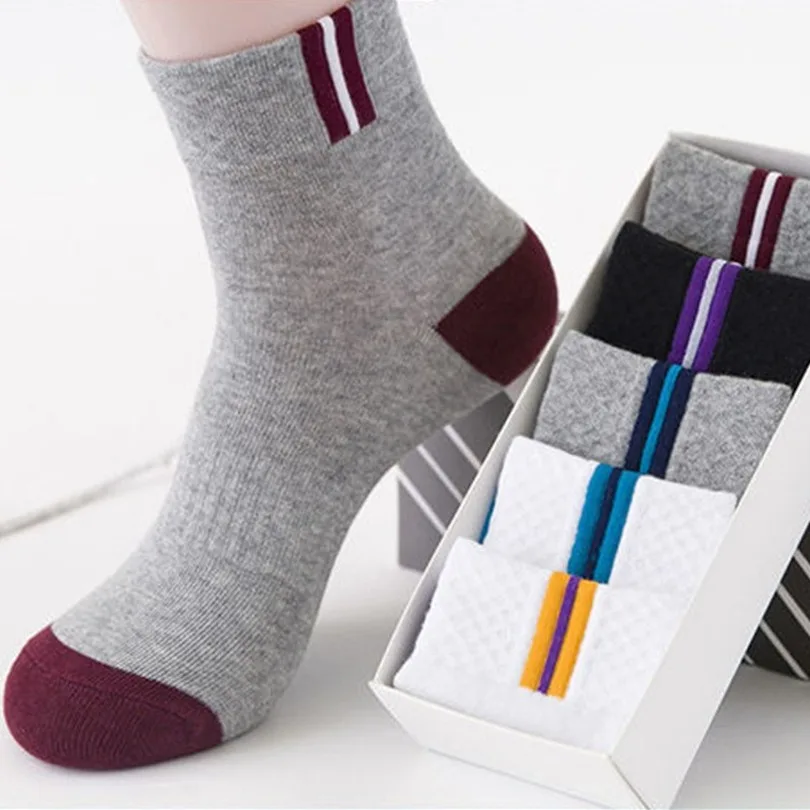 

Men's Casual Socks Soft Breathable Cotton Ankle Socks Sports Socks Short Mens Socks Boy Comfortable Breathable Tube Socks