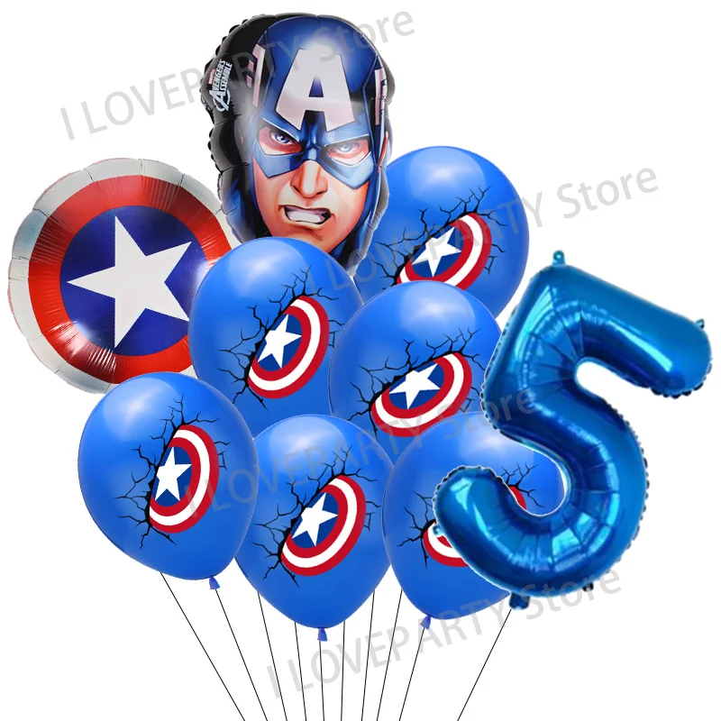 Воздушные шары из фольги Человек-паук 1 комплект | Дом и сад