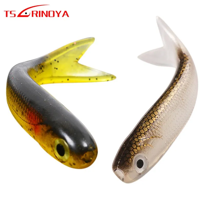 

TSURINOYA 6 шт. рыболовная Мягкая приманка 95 мм 6,7 г 7,1 г Мягкая приманка рыба полый Карп мягкие приманки для рыбалки иска искусственная Мягкая при...