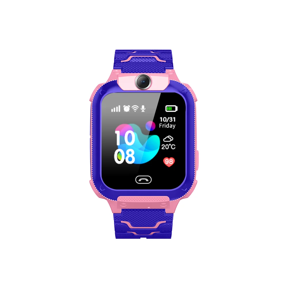 Q12/Q19 Детские умные часы LBS расположение, SOS Вызов удаленный монитор камера Smartwatch для детей лучший подарок