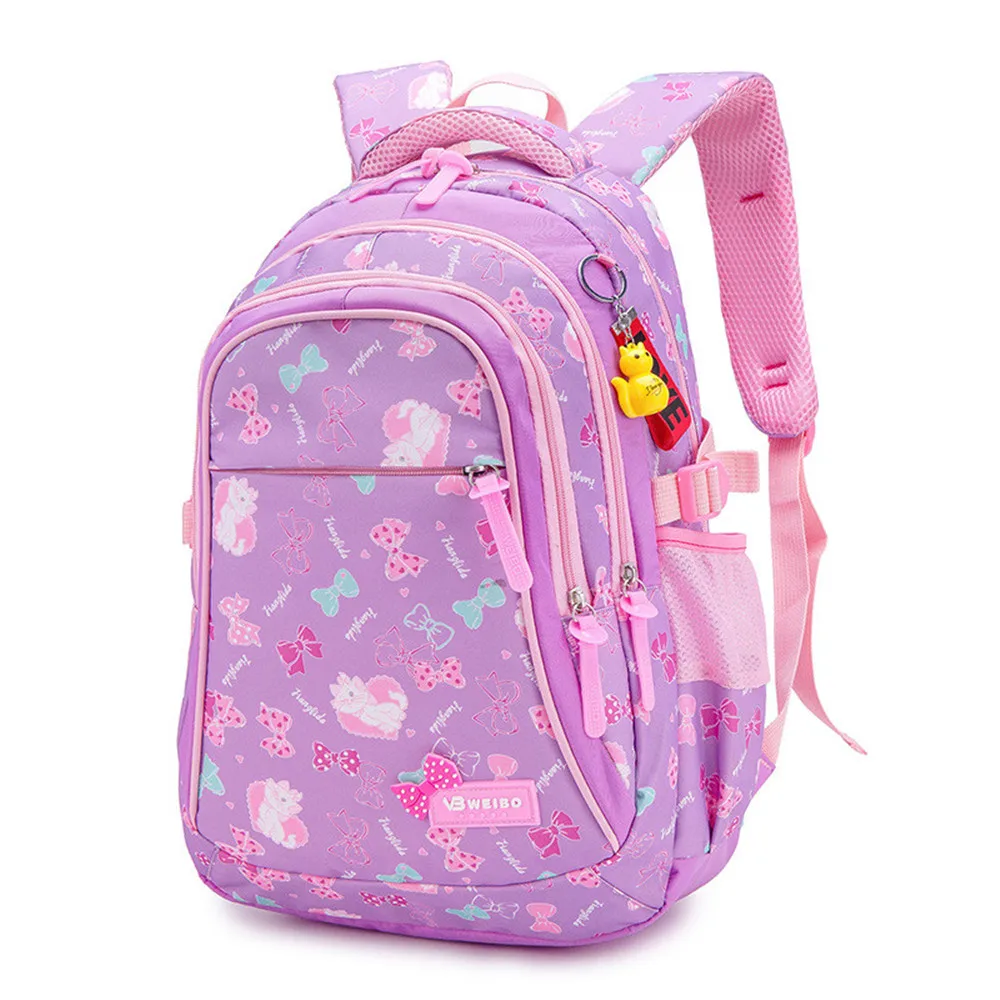New Big Capacity Children School Bags for Teenagers Girls Bow print Backpack Waterproof Durable school backpack mochilas escolar | Багаж и