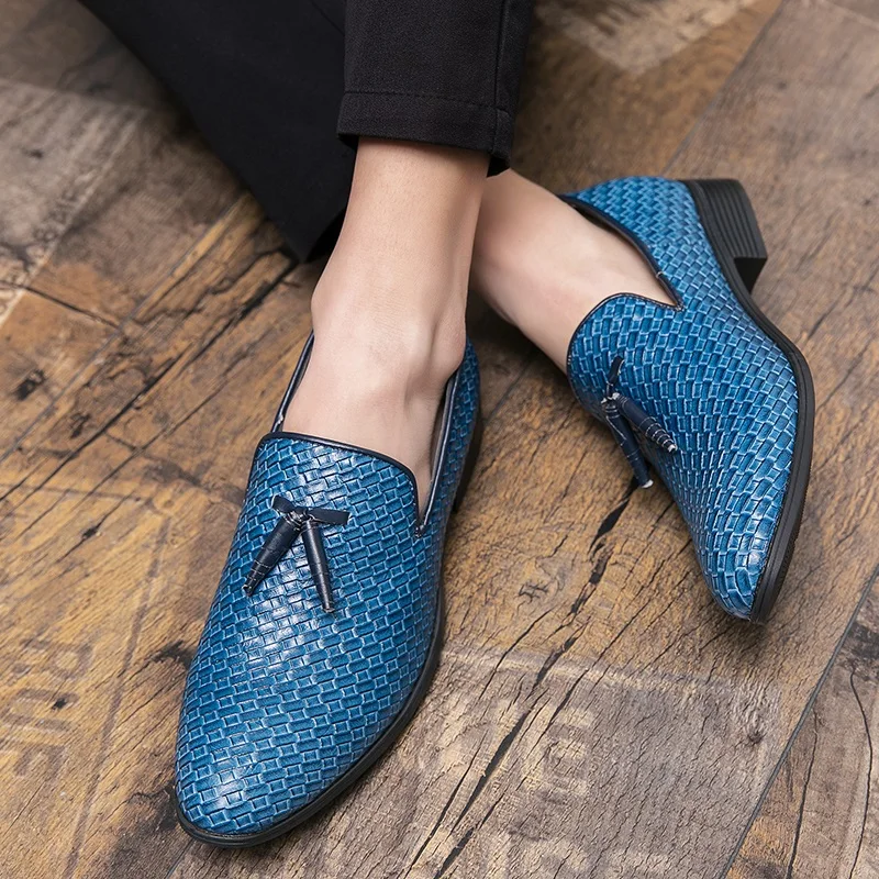 

Men Streetwear Shoes Stylish Shoes For Men Hippie Fashion Leather Old Skool Dress Formal Casual Men's Italian Mens Trend Gents