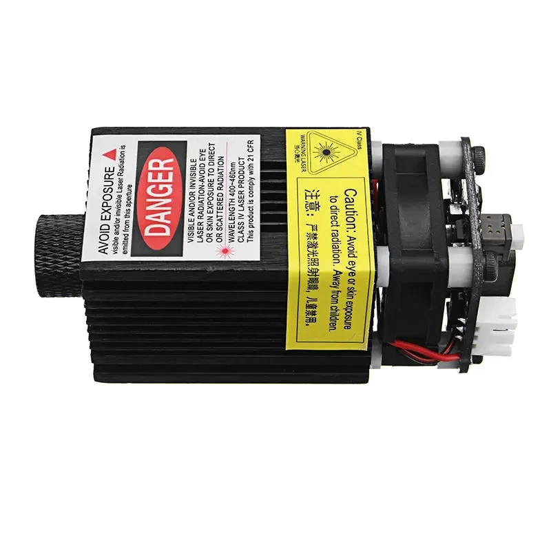 FB03-2500 2500 мвт 445нм синий лазерный модуль 2 54-3P TTL/PWM модуляция DIY гравер для EleksMaker |