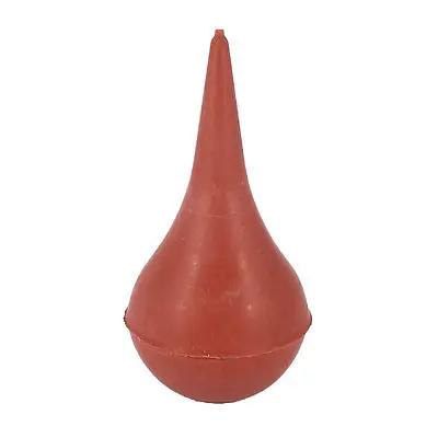 60 мл мини лабораторный инструмент красный резиновый всасывающий ушной шприц