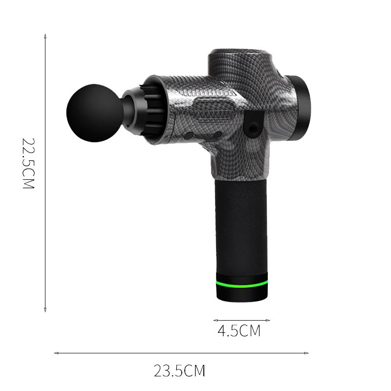 

Massage Gun Fascia Gun LCD Display Sport Therapy Muscle Massager Body Relaxation Pain Relief Slimming Shaping Massager With Bag