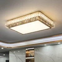 modern led chandelier for living room square crystal ceiling lamp ceiling chandelier bedroom dining room lights for kitchen