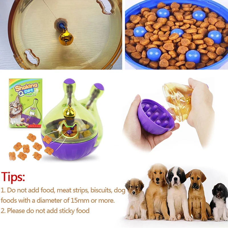 Игрушки для собак образовательные протекающие пищевые шарики питомцы с утечкой