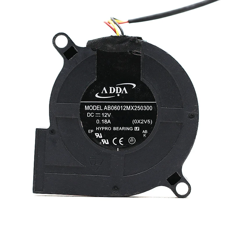 

Adda AB06012MX250300 12V 0.18A Based Acer 1210 Projector Cooling Fan