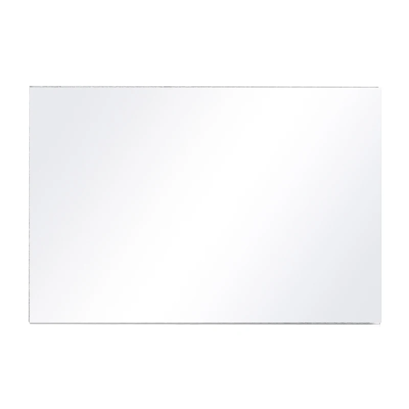 

297*105mm/178*127mm Acrylic Mirror Sheet Plxiglass Decal Sticker Wall Mirror Board For Home Bathroom DIY Decor 3mm Thickness