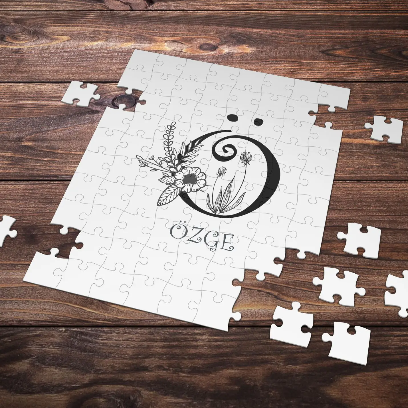 

Personalized HE Letter Styled Puzzle is