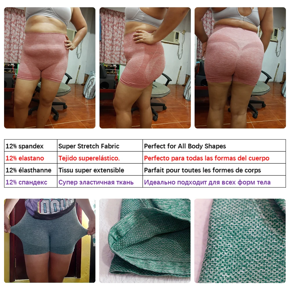 Sexy Booty Push Up Sport Yoga Shorts Women Spandex Seamless Running Biker Short Black Fitness Leggings High Waist Gym Shorts