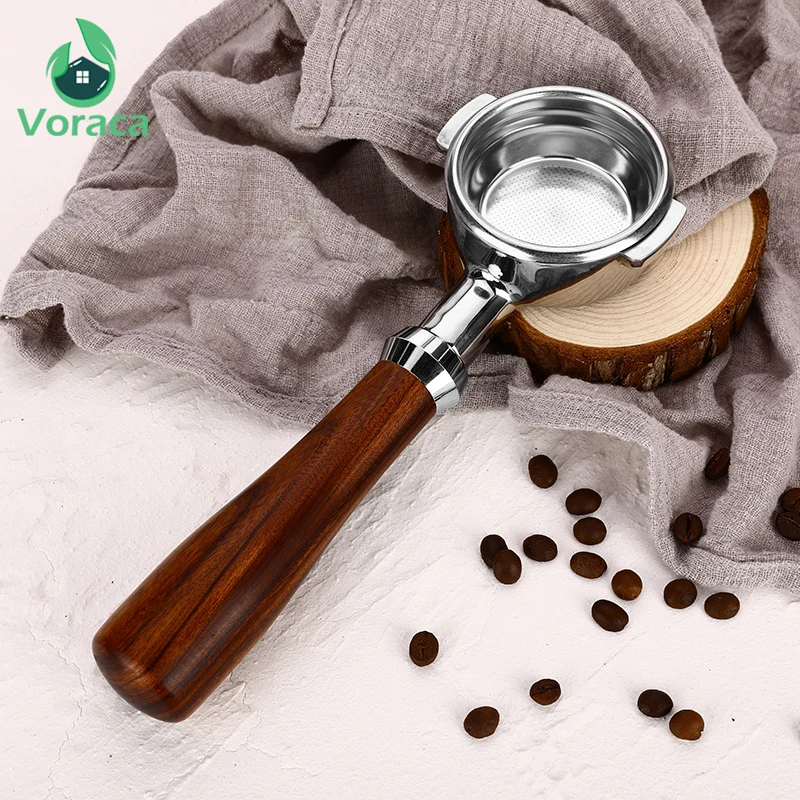 58 мм нержавеющая сталь эспрессо кофе машина бездонный фильтр Держатель