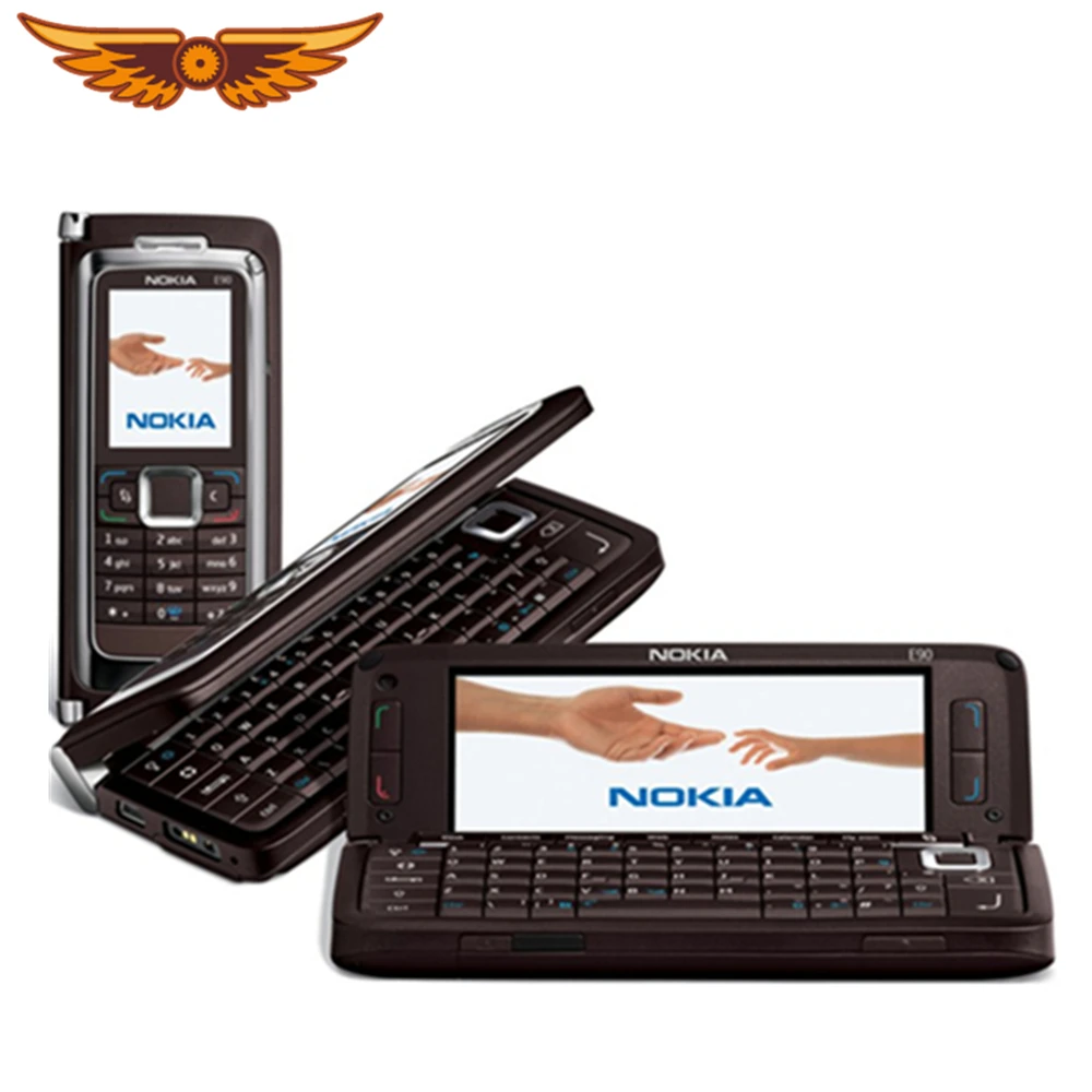 Разблокированные сотовые телефоны Nokia E90 3 Мп GPS Bluetooth Wi Fi GSM PDA Лидер продаж|cellphone