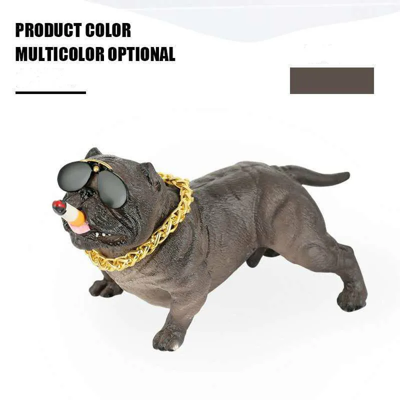 

Car Dog Decoration Creative Personality High Grade Car Interior Fashion Simulation Dog Doll Interior Accessories Ornaments