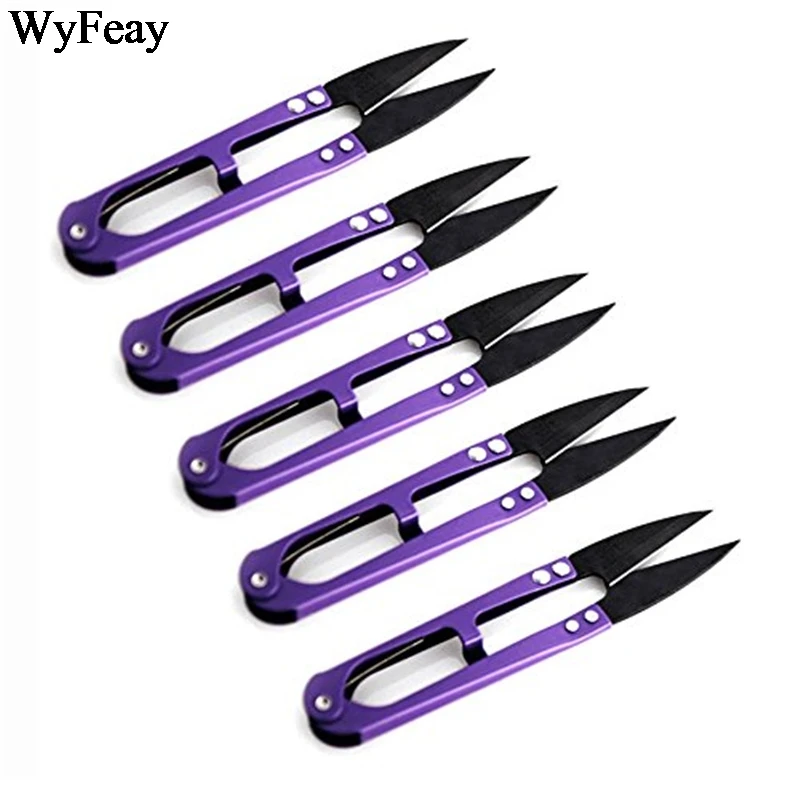 5 шт./лот ножницы для ниток U шитья швейные вышивки через пряжу крестиком образная