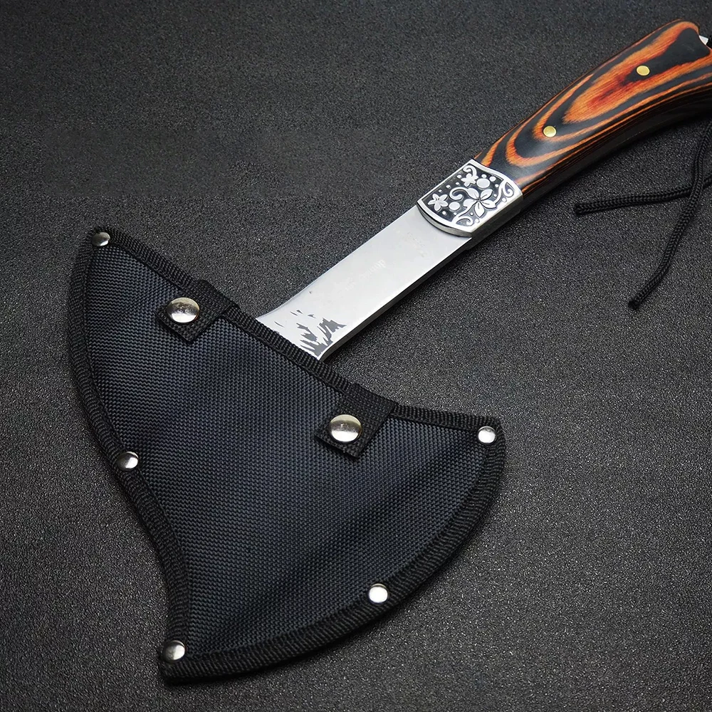 AQSFML Wolf Portable Multifunctional Outdoor Camping Survival Axe Tool Tomahawk Hunting Hatchet Fire/Ice Army Assemble | Инструменты