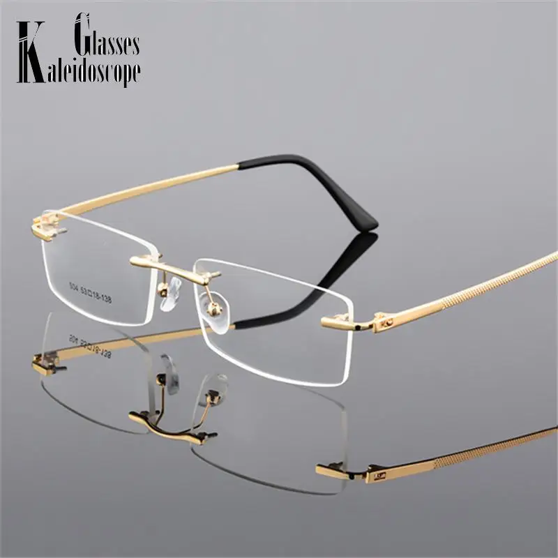 Оправа для очков без оправы оправа с алмазной огранкой близорукости