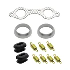 Комплект для ремонта глушителя выхлопных газов для Polaris Ranger RZR800 RZR 800 EFI 2008, Прокладка коллектора, аксессуары для UTV