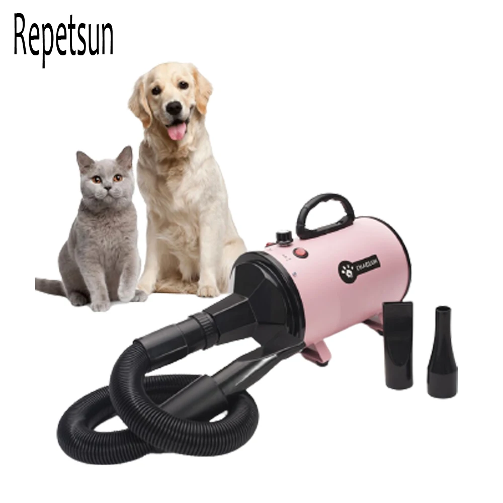 

2200W Power Hair Dryer For Dogs Pet Dog Cat Grooming Blower Warm Wind Secador Fast Blow-dryer For Small Medium Large Dog Dryer