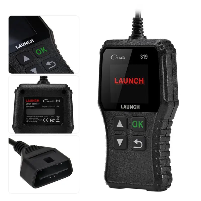 X431 CR3001 полный OBD2 сканер OBDII считыватель кодов двигателя автомобиля
